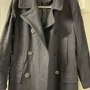 GAP Black Pea Coat